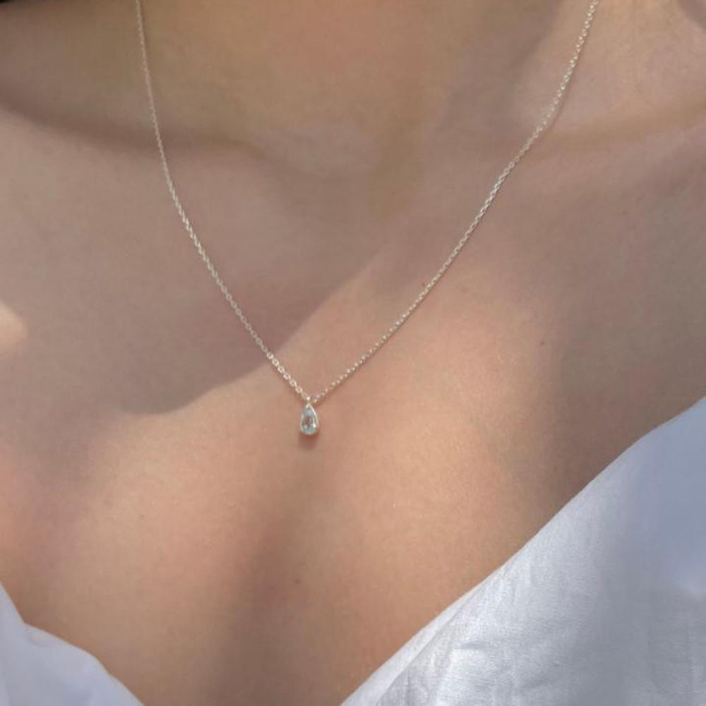 Waterdrop Necklace 925 Sterling Silver