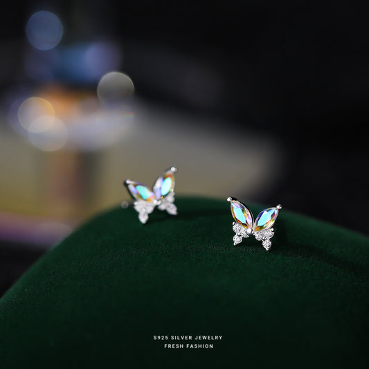 Butterfly Earrings 925 Sterling Silver
