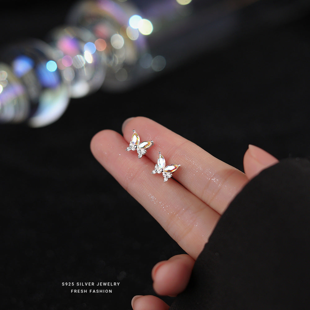Butterfly Earrings 925 Sterling Silver