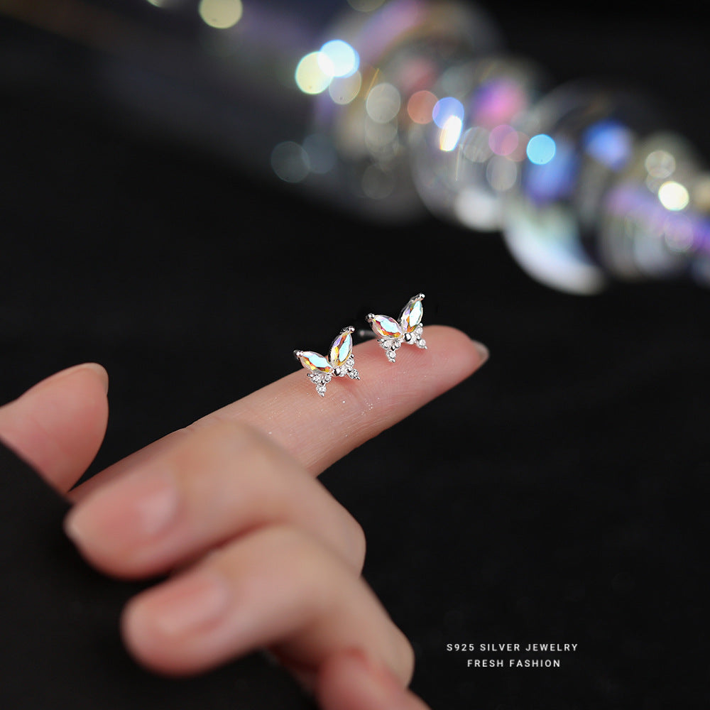 Butterfly Earrings 925 Sterling Silver