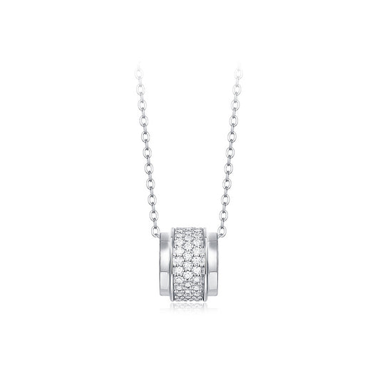 Moissanite Necklace 925 Sterling Silver